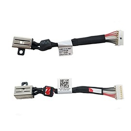 Dc Power Jack Cable Replacement Compatible with Dell Xps 15 9550 9560 9570 P56f Precision 5510 Series 64TM0 064TM0 AAM00 DC30100X300 DC30100X200