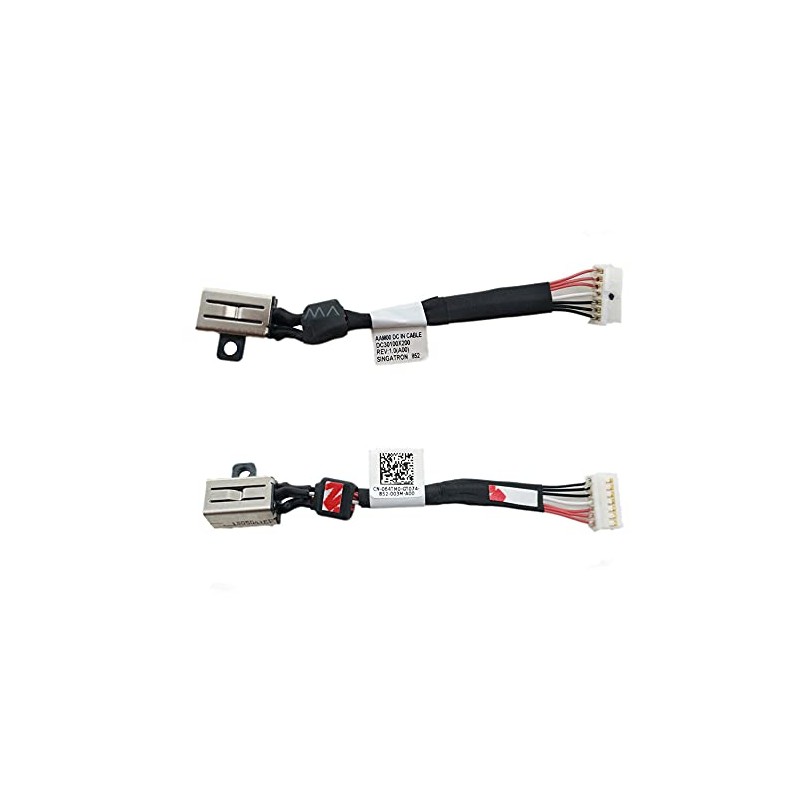 Dc Power Jack Cable Replacement Compatible with Dell Xps 15