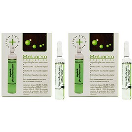 Salerm Vegetable Placenta Restructurer 4x0.44oz "Pack of 2"