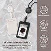 BONE Lanyard Retractable Badge Holder - ID Sleeves with Slim