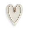Demdaco Decorative Kitchen Utensil Heart Shaped Spoon Rest, 4.5 x