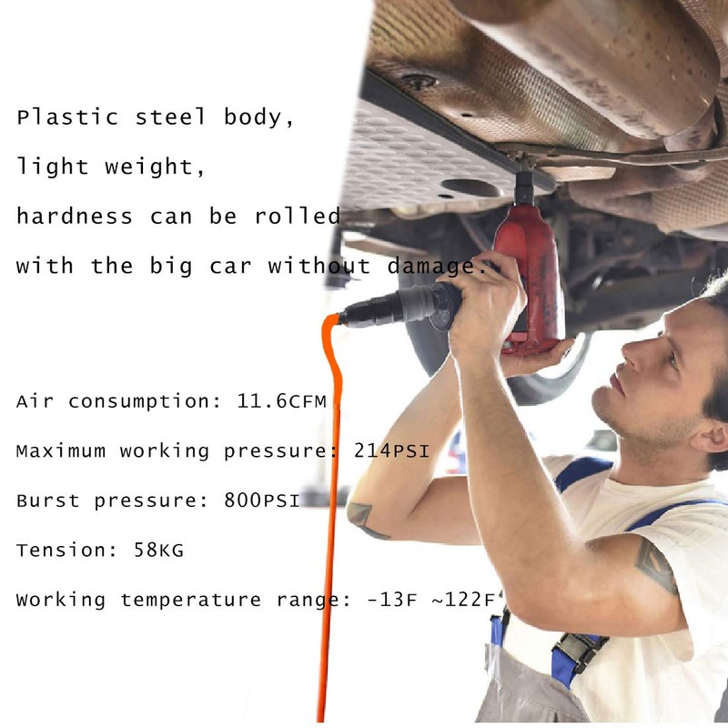 Beduan Quick Disconnect Set, Air Hose Fitting Quick Connect Coupler,