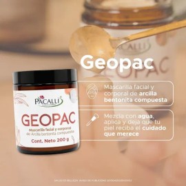 Geopac Pacalli · Arcilla Bentonita Compuesta · 200 G