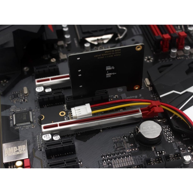 YIKAIEN NGFF M.2 M-Key to PCIe X4 Expansion Card Adapter,