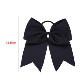 10Pcs Large Bows Ponytail Holder Long Bowknot Hair Bows Elastics Hair Ribbon Hair Rope Ponytail Holder Accessories Elastic Hair Tie Hair Scrunchies with Ribbon Bow, Random Color