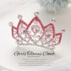 Kilshye Princess Tiara Comb Small Crystal Girls Crown Hair Combs