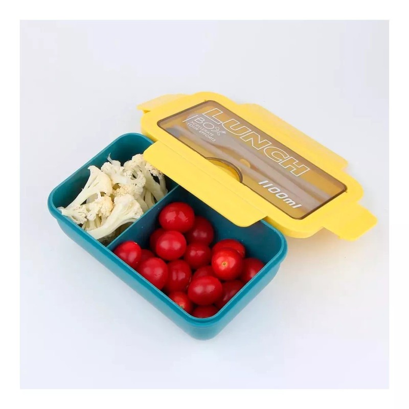 A+ Lunch Box Fiambrera Con Cubiertos