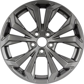 Factory Wheel Replacement New 18x7" 18 Inch Gray Premium Aluminum Alloy Wheel Rim Fits Toyota RAV4 2022 2023 2024 | ALY75279U35N | Direct Fit - OE Stock Specs