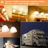2-Pack 12V 24V RV LED Light Bulbs BA15s 3 Watt