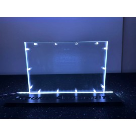 Skar Audio Blank 12” X 8” Plexiglass Viewing Window 3/4" For Subwoofer Box Or Amp