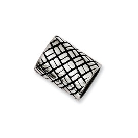 FB JEWELS Solid Stainless Steel interchangeable Bracelet Spinner Bead