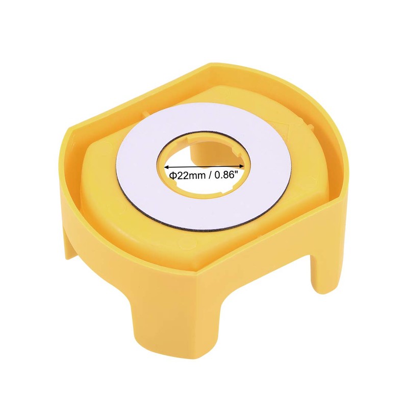 uxcell 22mm Push Switch Button Protective Cover With Emergency Stop