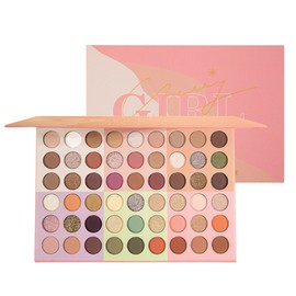 54 Colors Matte Eye Shadow Palette  Shine Nude Make up Palette Cosmetic Eyeshadow Palette
