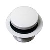 Westrbass Tip Toe Universal Tub Trim with One-Hole Faceplate, Powder