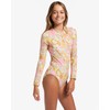 Billabong Girls' Sunbeams Forever Bodysuit, Multi, 6