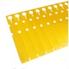 100 WRAP Around Plastic- Thermal Plant Labels 7" x 3/4"
