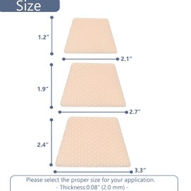 CHOYTONG Thermoplastic Nasal Splints - Nose External Support Protector for Nose Brace Fracture, Rhinoplasty Septoplasty Surgery, ENT, Orthopedic Immobilization,5 PCS (S)