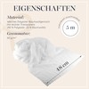 100%Mosel Muslin Decorative Fabric, Off-White (48 cm x 5 m),
