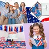 TICIAGA Patriotic Bible Verses Bookmarks - 120PCS Independence Day American