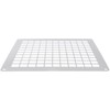 Repa Market 15 x 15 cm White Galvanized Steel Square