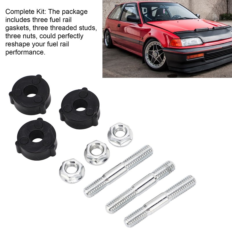 Fuel Rail Hardware Kit Metal Plastic Fuel Rail Spacers Studs