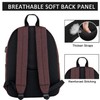 SUPACOOL Lightweight Casual Laptop Backpack with USB Charging Port For