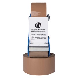 BB-Verpackungen 1 x Tape Dispenser Professional (Adjustable Roller Brake, Stable Professional Design, Professional Quality) – Sets Between 1 and 10 Pieces