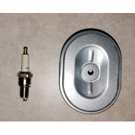 ProPart AIR Filter Element & Spark Plug Combo for Honda GX160 GX200 5.5HP 6.5HP Replaces Part# 17210-ZE1-517