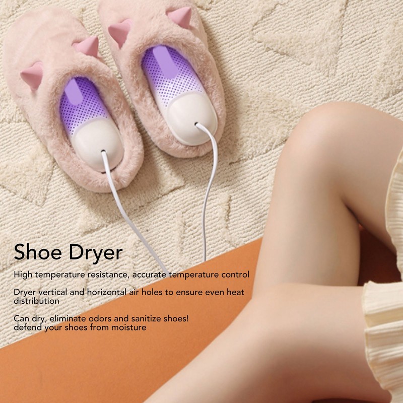 Shoe Dryer 12W 360 Degree Sterilization Deodorization Boot Dryer Accurate