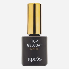 APRÉS Non-Wipe Matte Top Gelcoat - 15ml - Gel Nail Polish Soak Off Top Coat Matte Finish
