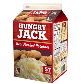 Hungry Jack 2 PACK Hungry Jack Mashed real Idahoan Potatoes 3.25 lbs. Free Shipping - FRESH