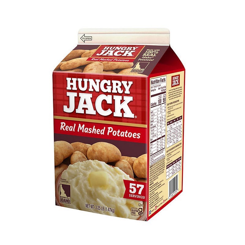 Hungry Jack 2 PACK Hungry Jack Mashed real Idahoan Potatoes