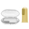 Dr. Brown's - cepillo para polvo de dientes de silicona