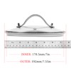 Tighall Universal Lid for Pots, Pans and Skillets, Tempered Glass