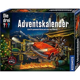 Kosmos 630560 Advent Calendar, Solve the 24 Exciting Puzzles and Save the Film Shoot, Toy Advent Calendar for Children from 8 Years, Crime Detective Story to Christmas