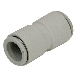 SK11 KQ2H10-00A One-Touch Pipe Fitting Straight for 0.4 inch (10 mm) Hose