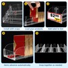 10 Pack Automatic Pusher Display Rack, Store Display Shelf and