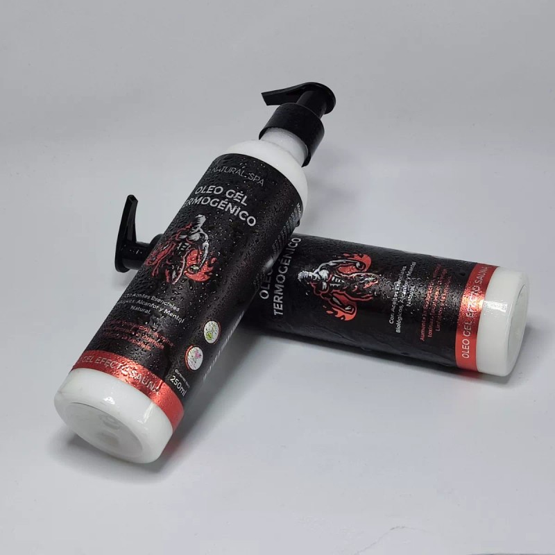 B Natural Spa Oleo Gel Termogénico 250ml Ideal Para Gym