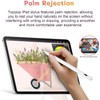 Pencil for iPad (2018-2025), Ultralight Pencil for Apple with Palm