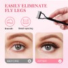 KAMOJI Folding Angle Scalloped Lash Brush, 2025 New Eyelash Comb