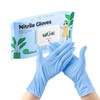 Disposable Nitrile Gloves - Pack of 50, Extended Cuff Cleaning