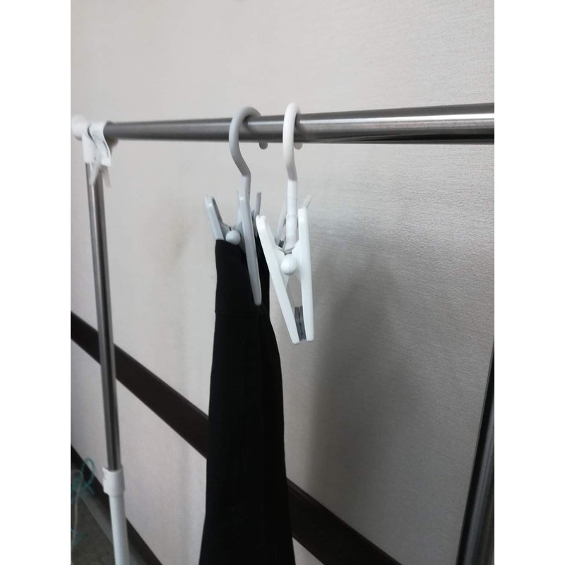 Monocloset Skirt Hanger Big Clip Swivel Hook Interlocking Hook Scarf