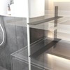 LEOPO 14" Lx2.5 W 2 Pack Free Hanging T Shelf