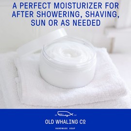 Old Whaling Co Oatmeal Milk and Honey Body Butter 2 Pack – Soothing Cream with Shea Butter, Aloe and Sunflower Oil – Sweet Almond and Vanilla Scent - 8oz Jars, Set of 2