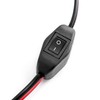 QWORK Wire Harness with Clamps, 11.5 Ft 16AWG Wire Harness,
