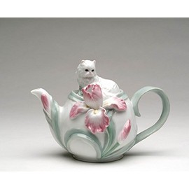Cosmos PC48209 Fine Porcelain Persian Cat Teapot