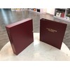 Red Estate Planning Binder with Slipcase and 11 Tabs, Holds