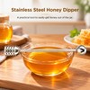 304 Stainless Steel Honey Dipper Spoon 2 Pack for Drizzling