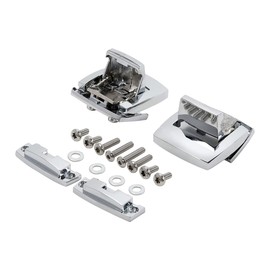 Chrome Tour Trunk Pack Latches For Harley Touring 80-13 Classic Electra Road Glide Pack Trunk