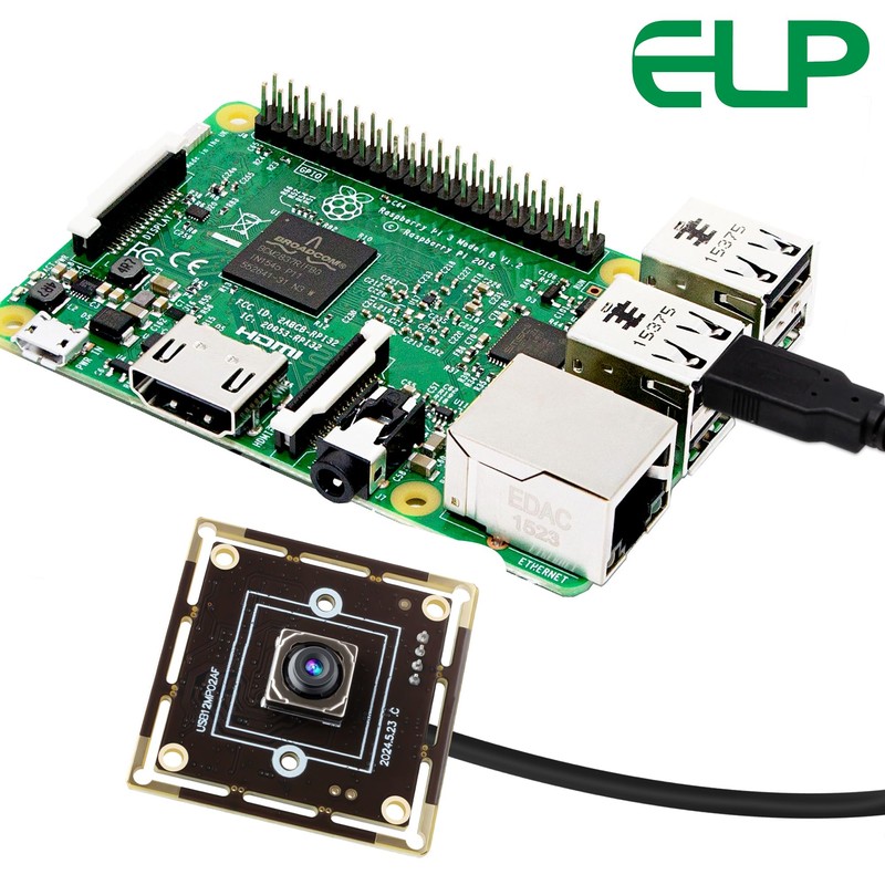 ELP 12MP Autofocus USB Camera Module 4K 30fps Webcam Board